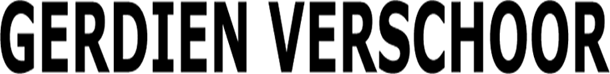Gerdien Verschoor Gerdien Verschoor